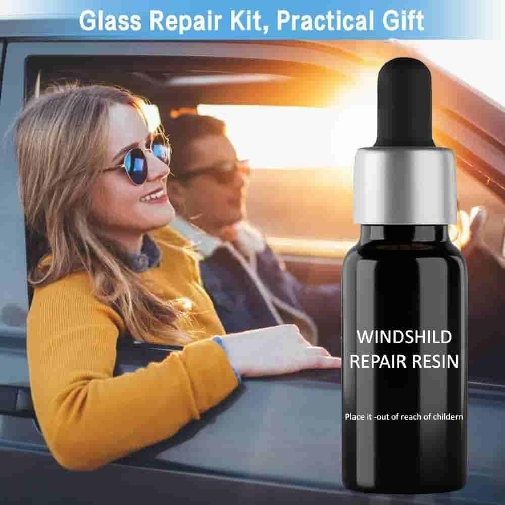 🔧 Windshield Repair Resin – Quick & Easy Crack & Chip Repair Kit
