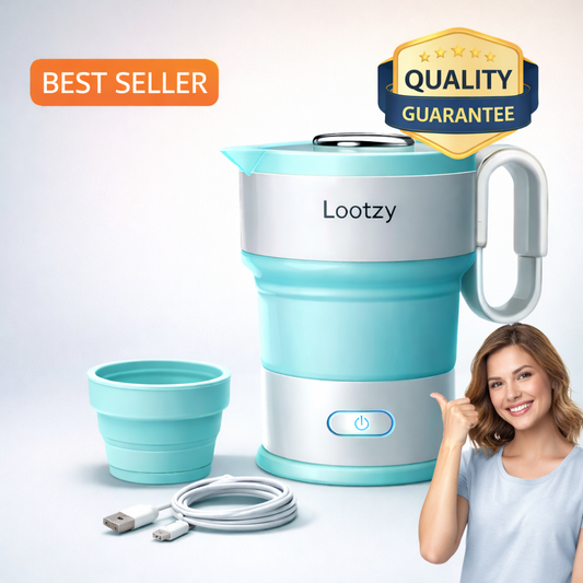 Lootzy™ QuickBoil Electric Kettle