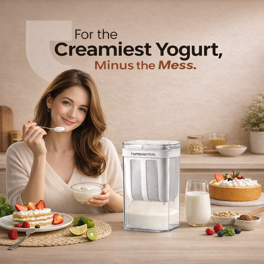 Lootzy™ Thick Greek Yogurt Maker – No Mess Strainer