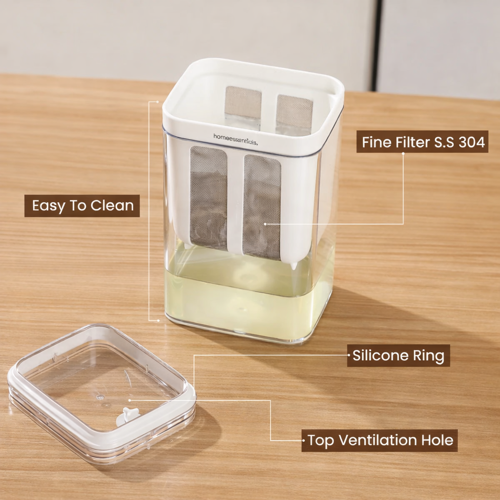 Lootzy™ Thick Greek Yogurt Maker – No Mess Strainer