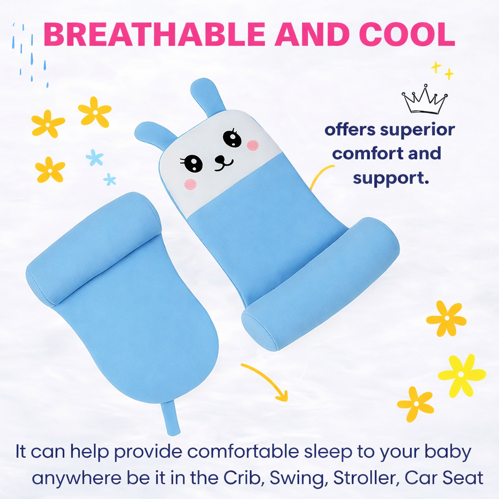 SleepSafe Soft Baby Support Pillow-Lootzy