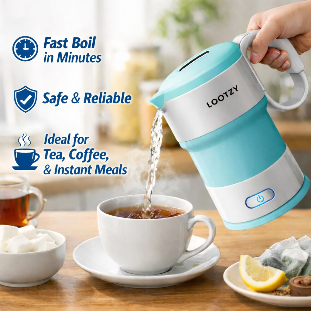 Lootzy™ QuickBoil Electric Kettle